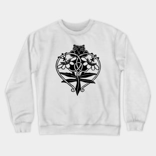 Medieval Celtic Heart Crewneck Sweatshirt